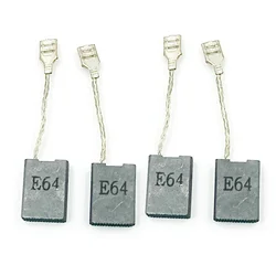 4pcs GWS20-180 E64 Carbon Brushes Replacement Parts For GWS20-180 22 24-180 230 GCO2000 TCO2000 Power Tools Accessories