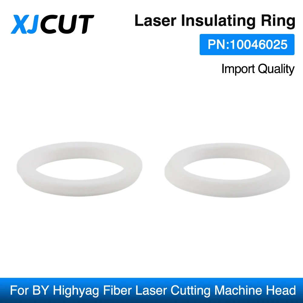 XJCUT BY Laser Ceramic Insulating Ring Isolator 10046025 For BY Highyag Fiber Laser Cutting Machine Head