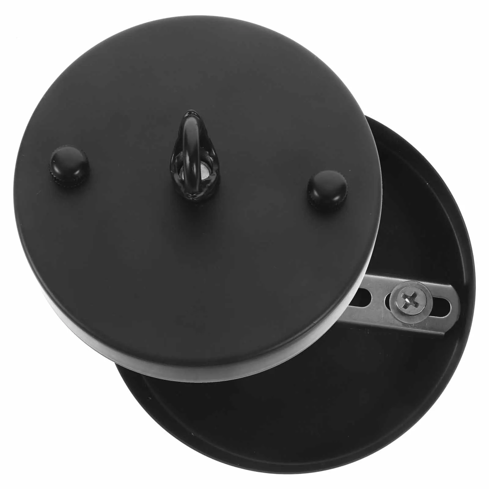 

2pcs Hanging Ring Lighting Accessories Zinc Alloy Canopy Kit for Ceiling Fan Cover Plate Mounting Bracket Chandeliers Pendant