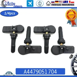 A4479051704 433Mhz TPMS Tire Pressure Sensor Monitor System for Mercedes-Benz V Class VS20 W638 Viano Vito W447 Vario T2N 14-24