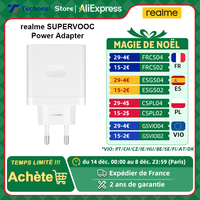 Original realme SUPERVOOC 120W/80W Power Adapter USB Fast Charging for Realme GT 7/GT 7T/GT 7 Pro/14 Pro+