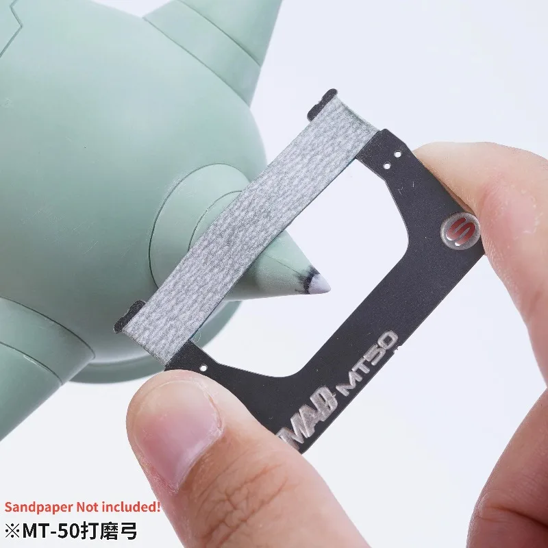 MADWORKS Narzędzia do modelarstwa wojskowego, akcesoria hobbystyczne DIY na Boże Narodzenie, szlifierka łukowa MT-50, narzędzia do polerowania modeli