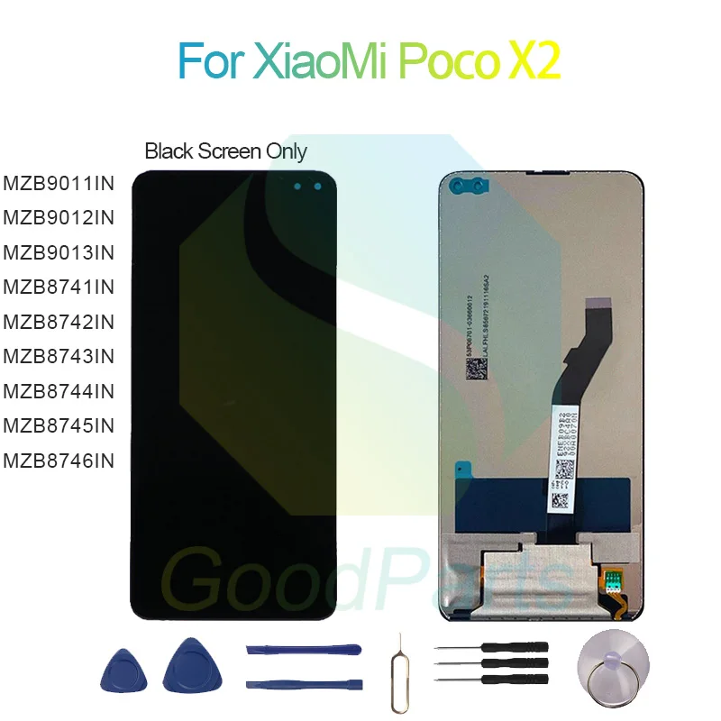 For XiaoMi Poco X2 LCD Display Screen 6.67