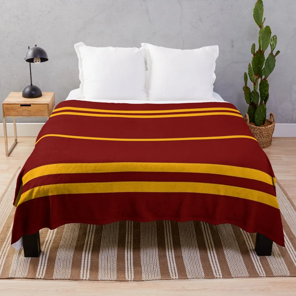 

Decorative Red And Gold Throw Blanket Giant Sofa cosplay anime Hair Beautifuls Blankets