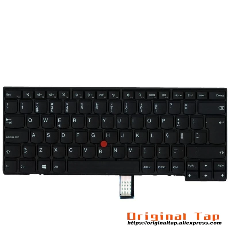 PT Portuguese Keyboard for Lenovo Thinkpad L440 L450 L460 T440 T440s T431s T440p T450 T450s T460 04Y0846 00HW898 04Y0884 view 2