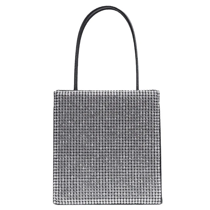 

Сумка со стразами, женская сумка, весенняя модная цепочка, инкрустированная бриллиантами, большая косая сумка на плечо с бриллиантами, Bolso Fiesta Mujer