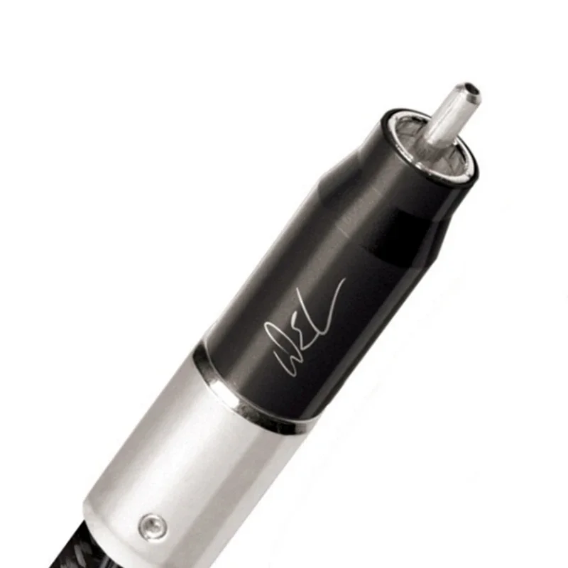 Wel Assinatura Rca Cabo Coaxial Digital Perfect-superfície Prata Pss Cabo de Decodificação de Áudio de Alta Fidelidade com Bateria 72v