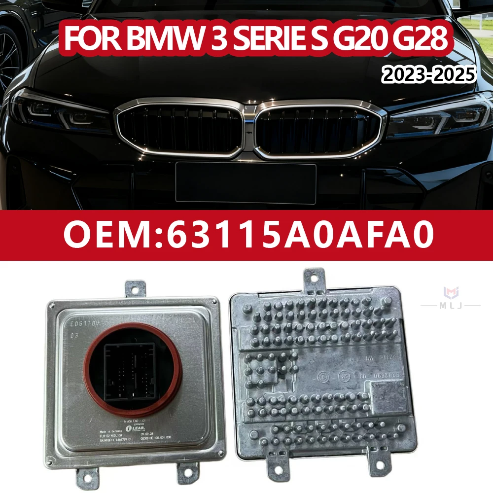 

63115A0AFA0 для 2023 2024 2025 BMW 3 серии G20 G28 Светодиодный модуль DRL Блок управления Балласт фар Автомобильные аксессуары Angel Eye