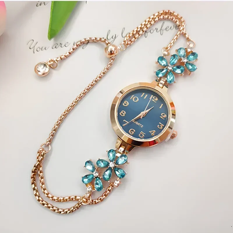 Reloj Mujer Luxus Frauen Uhr Gold Feine Strap Damen Uhr für Armband Montre Femme Weibliche Armbanduhr Frauen Uhr Uhren