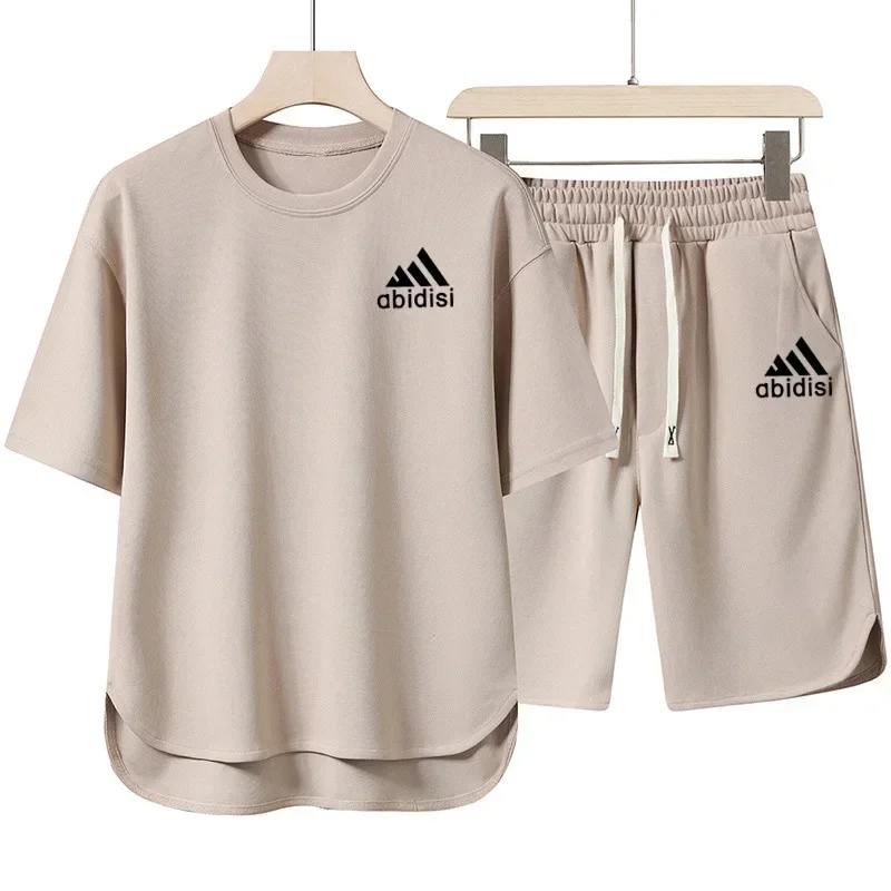 

The best-selling crossover casual sweatshirts of 2025, men's new summer sweatshirts and 5-inch shorts, 2-piece suits