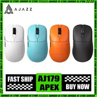 Ajazz Aj179 Apex Wireless Mouse 8k Return Paw3950 Tri Modes Customize Screen Rgb Gaming Mouse Lightweight Office Pc Gamer Gifts