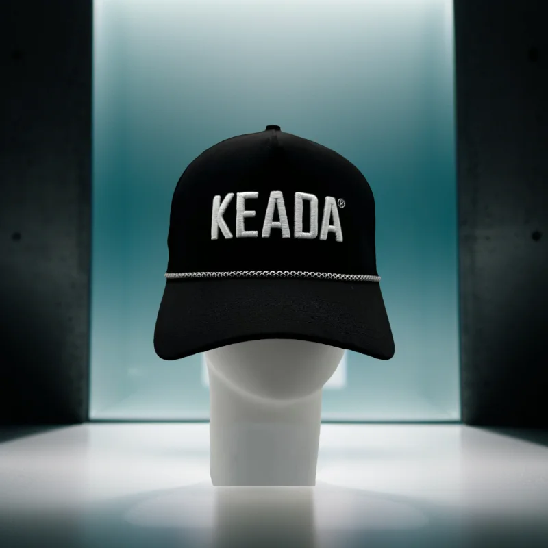 

Rope Perforated Mesh Hat Adjustable Waterproof Golf Hat Baseball Cap with 3D Embroidery Logo Unisex