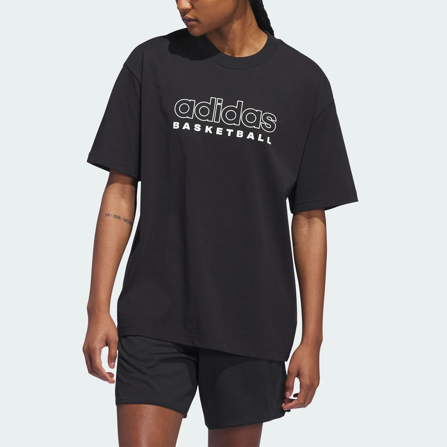 

Adidas Official Authentic SLCT TEE Women's Basketball Short Sleeve T-shirt IT9941