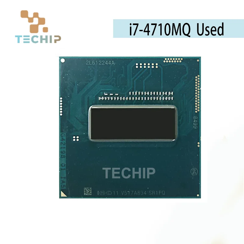 Original Core i7-4710MQ i7 4710MQ SR1PQ 2.5 GHz Quad-Core Eight-Thread CPU Processor 6M 47W Socket G3 / rPGA946B