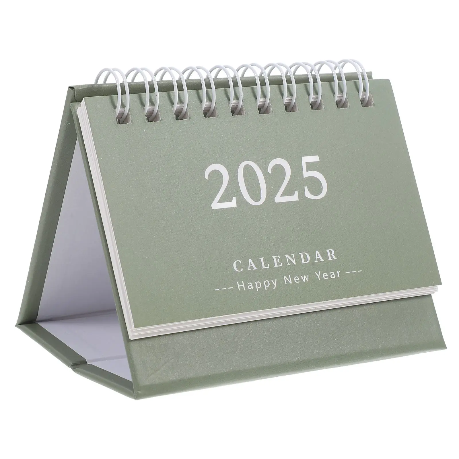 desk Calendar 2025 Daily Use Standing Calendar Daily Monthly Agenda Planner small Table Schedule Home Office Desk Flip Calendar