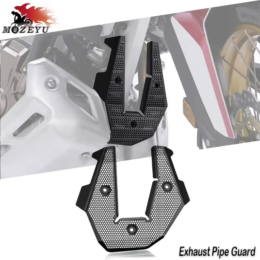 

Motorcycle Accessories Exhaust Pipe Guard For Honda CRF1100L Africa Twin CRF 1100 L 2020-2023 CRF 1100L Adventure Sports ES DCT