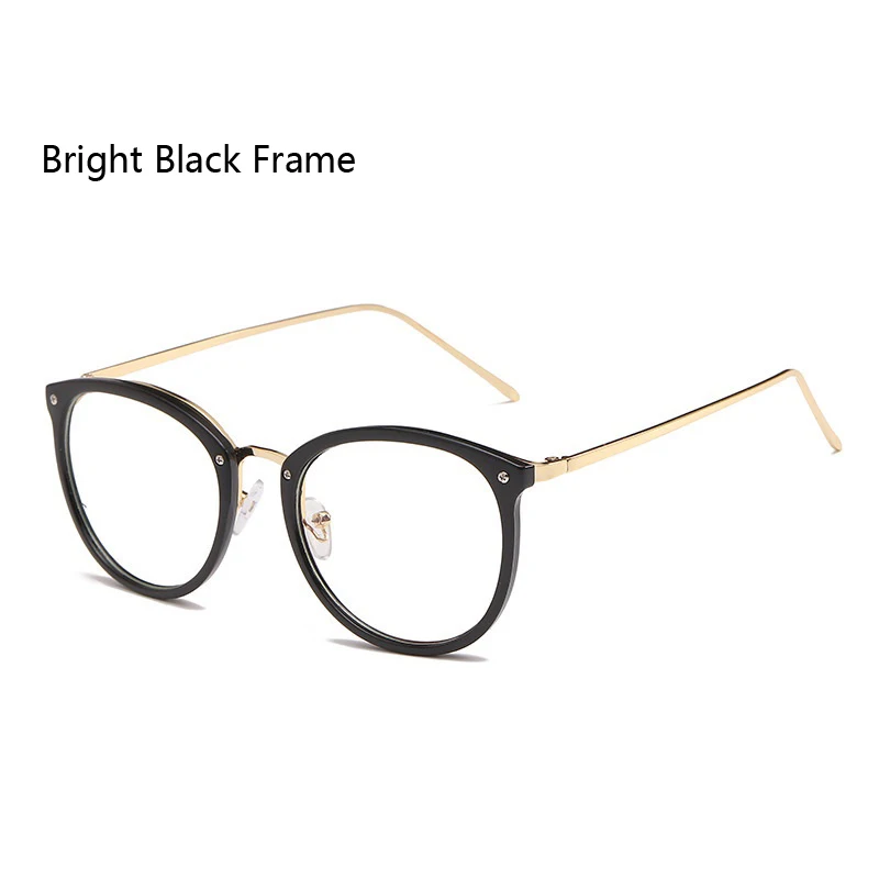 Optical Glasses Vintage Women's Surrounding Male Glasses Frames Metal Glasses Transparent Lenses