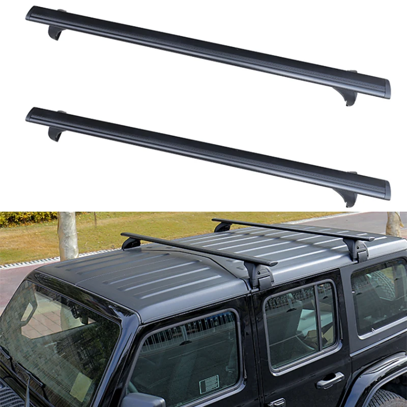 

Luggage Rack Crossbar Fit for Jeep JL Wrangler 2007-2022 Modified Accessories Roof Crossbar Auto Exterior Modification Parts