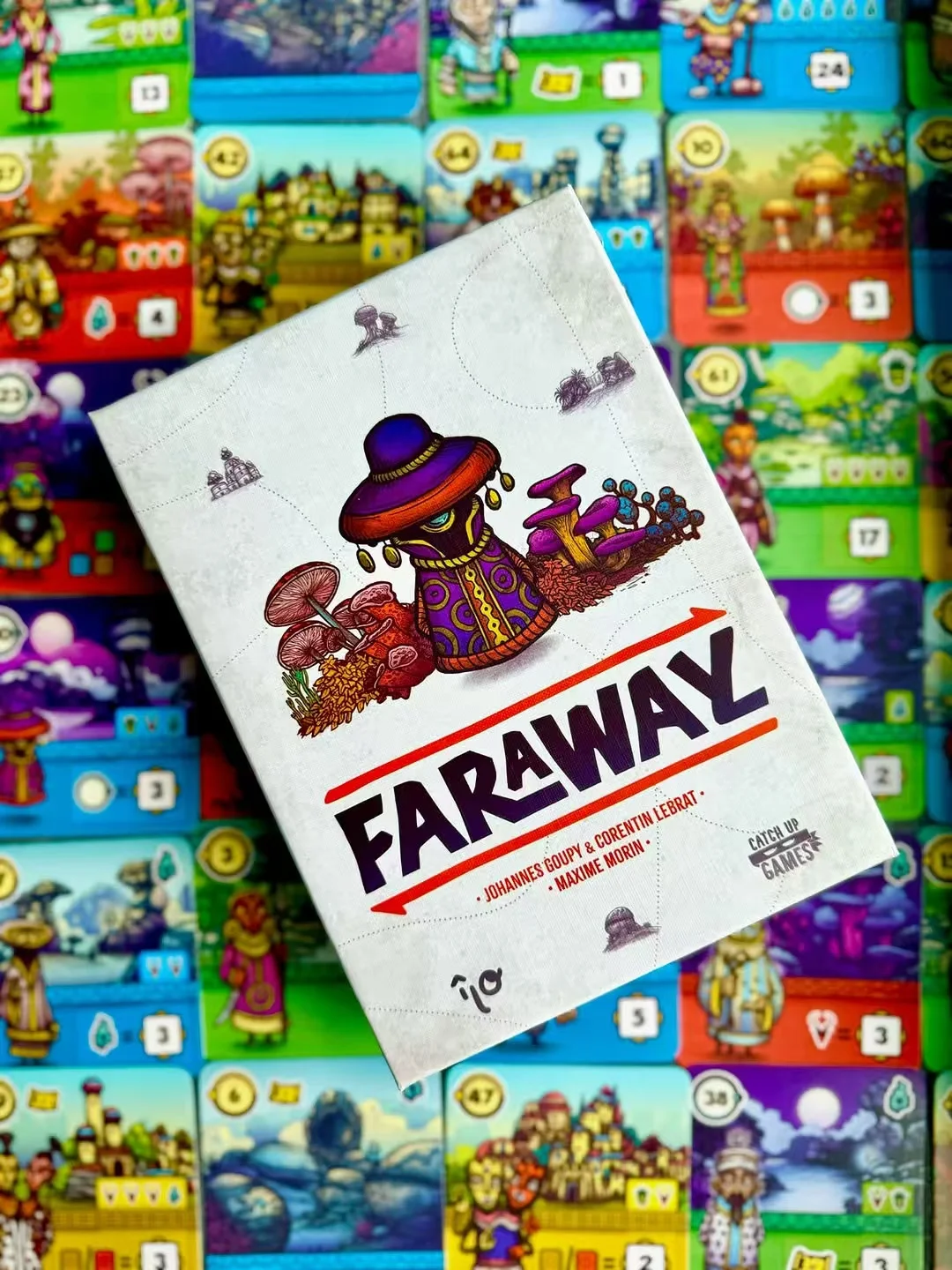 Faraway - Quick & Immersive Board Game | Explore, Collect & Strategize (2-4 Players, 30-45 Mins)