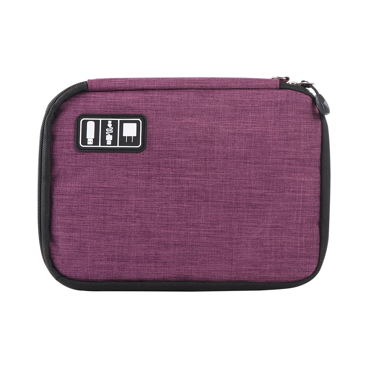 

Digital Storage Bag PVC Material Portable Travel Case For Data Cable Earphone Holder Organizer Pouch Storage Solution
