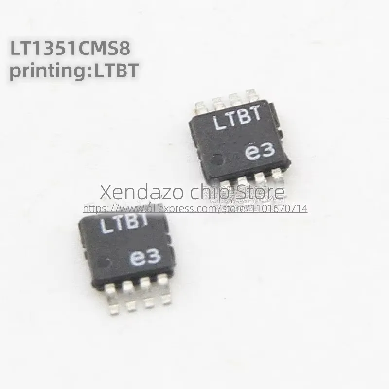 

5pcs/lot LT1351CMS8 LT1351 Silk screen printing LTBT MSOP-8 package Switching regulator chip