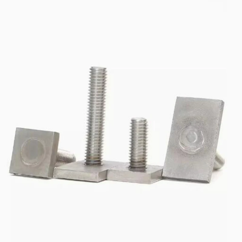 304 Stainless Steel T-Slot Chute Rail Track T Shape Type Rectangle Hammer Head Bolt Screw M6 M8 M10 Hardware Tools Supplies