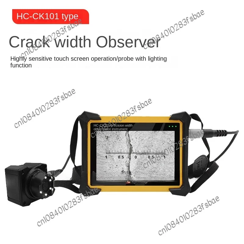 Crack Width Visualizer LCD Display Endurance Magnification 40  Long-Lasting Electronic Imaging Gap Width Detector