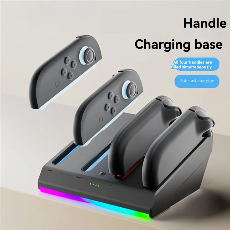 ABJF-Dok Pengisi Daya Stasiun Pengisi Daya untuk Pengontrol Sakelar 2 dengan Lampu Indikator untuk Pengontrol Sakelar 2