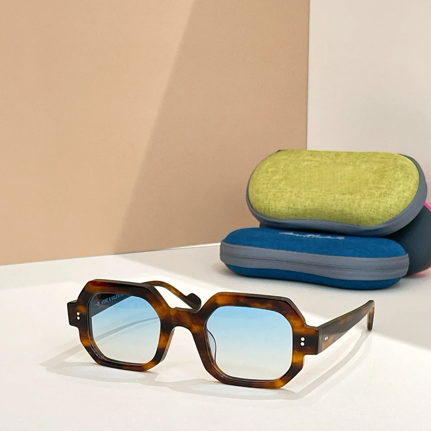 DANTE-نظارات شمسية للجنسين - رومانسية فرنسية وفكاهة - ألوان وهياكل هندسية - دمج المواد الممتازة | بيلايت