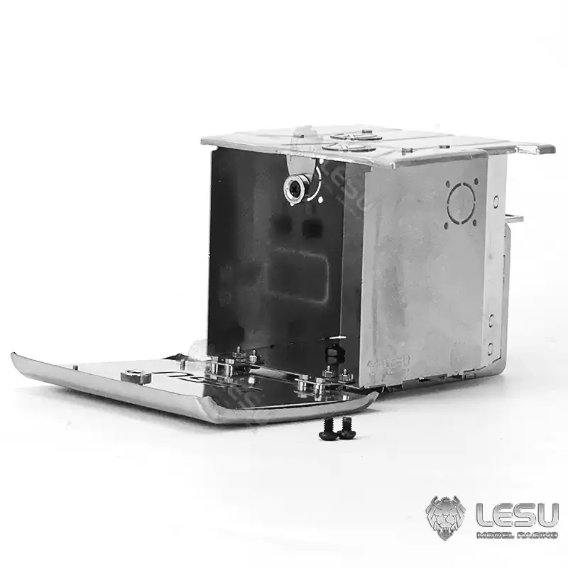 RC 1/14 Metall-Werkzeugkasten für Tamiya Hydraulikbagger, Lader, Muldenkipper, für VOLVO Anhänger-Kipper, DIY-Teile – Detail 4