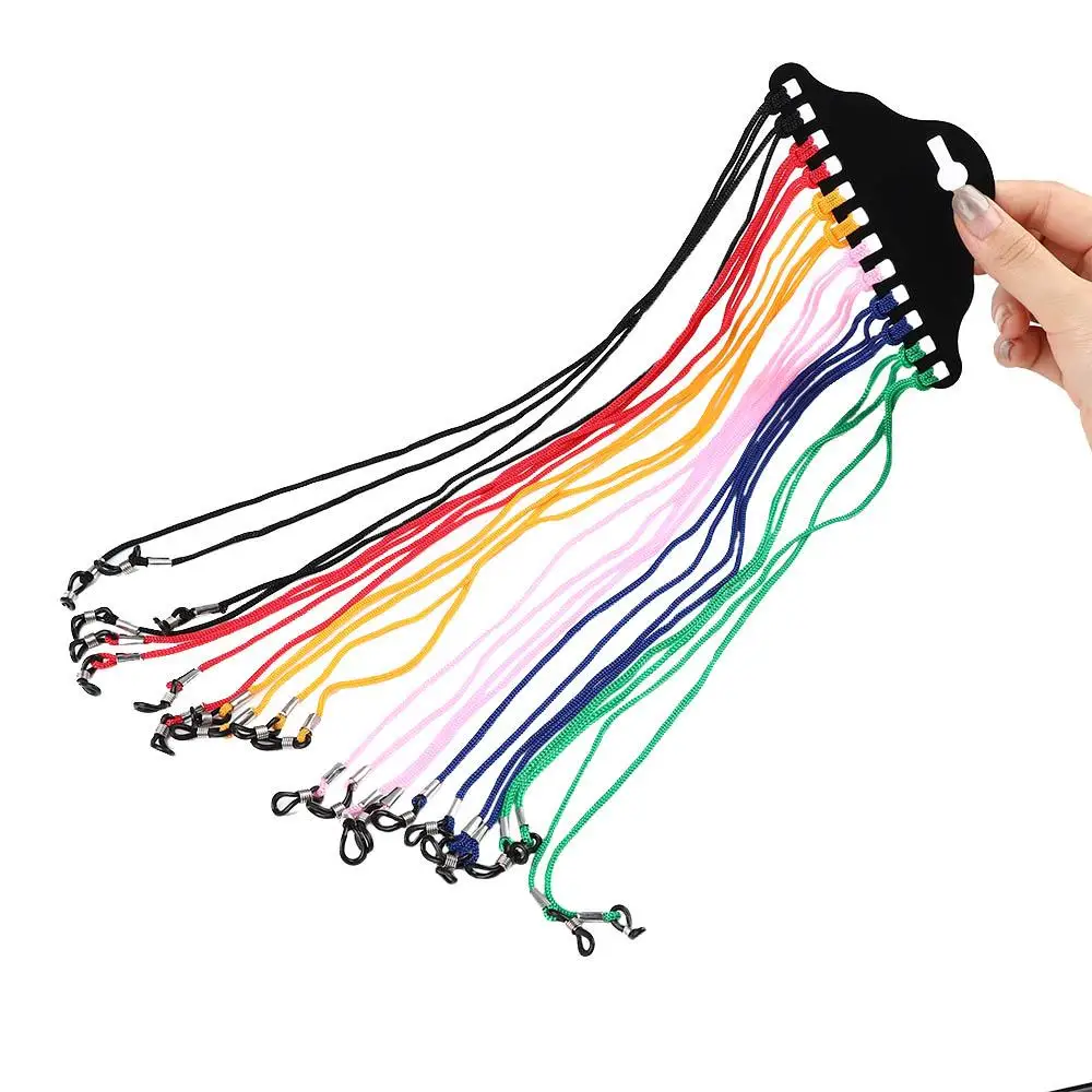 

12pcs Colorful Eyewear Nylon Cord Anti-lost Spectacle Frame Holder Eyeglasses Strap Sunglasses Eyewear Cord Neck String