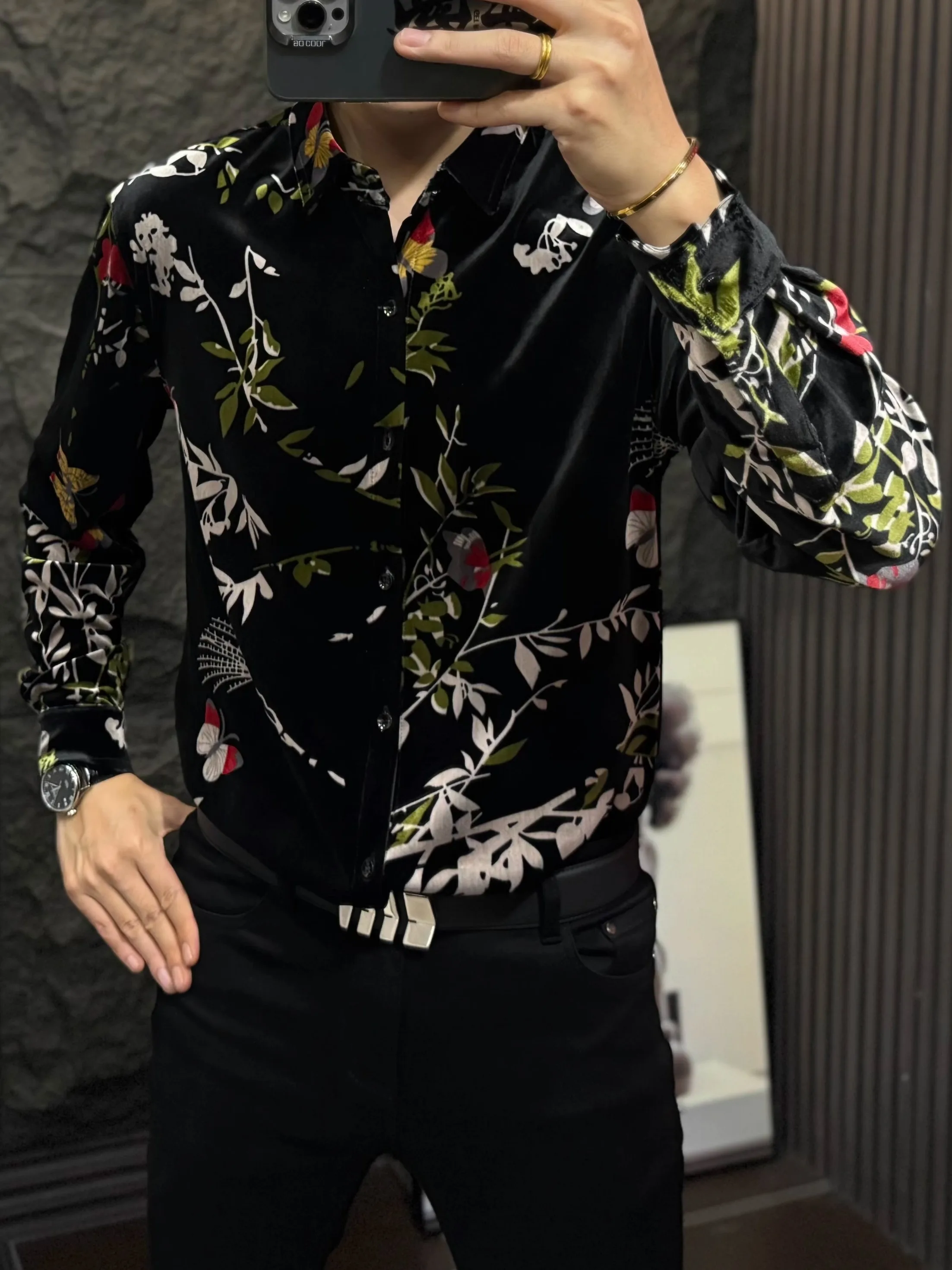 

Высококачественная мягкая рубашка с длинным рукавом, модная, универсальная, премиального качества, осенне-зимняя, мужская, приталенного кроя, не требующая глажки.