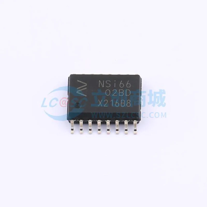 10Pcs/Lot NSi6602BD NSi6602A-DSWR SOP-16-300mil Isolated Dual-Channel Gate Driver IC chip Applications in servers and industry