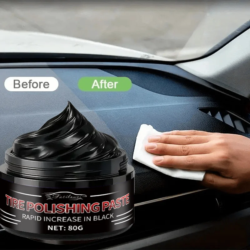 Car dashboard repair wax | Aging restoration, maintenance and polishing, restores plastic shine, revitalizes your car, refurbish