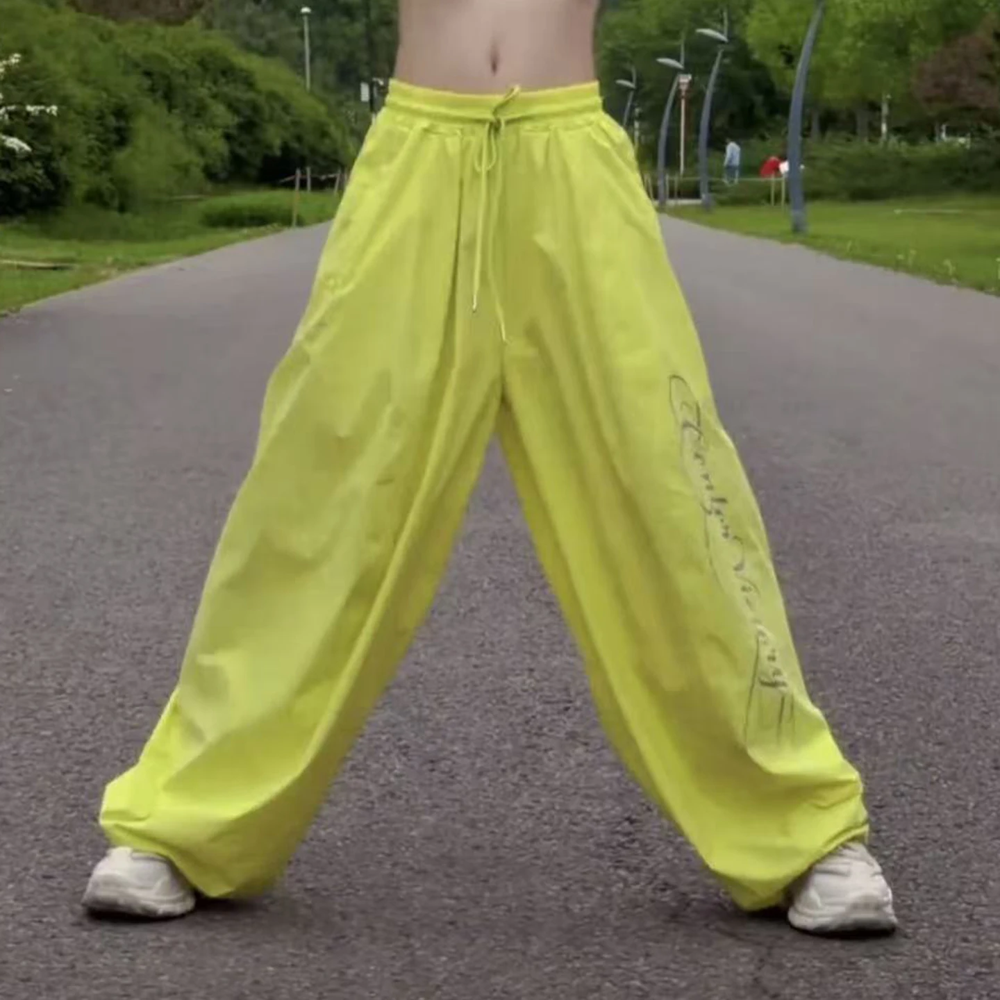 casual-fashionable-summer-wide-leg-pants-for-women-square-dance-sports-straight-cut-loose-fit-trousers-trendy-style-yoga-fitness