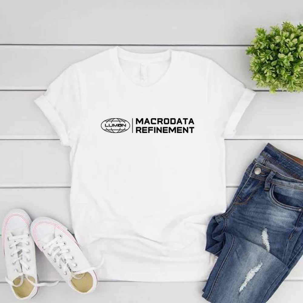 لومون ماكروداتا صقل قميص قطع ديتر إيجان تي شيرت للجنسين المسلسلات التلفزيونية عاشق القمصان النساء قصيرة الأكمام الجرافيك تيز