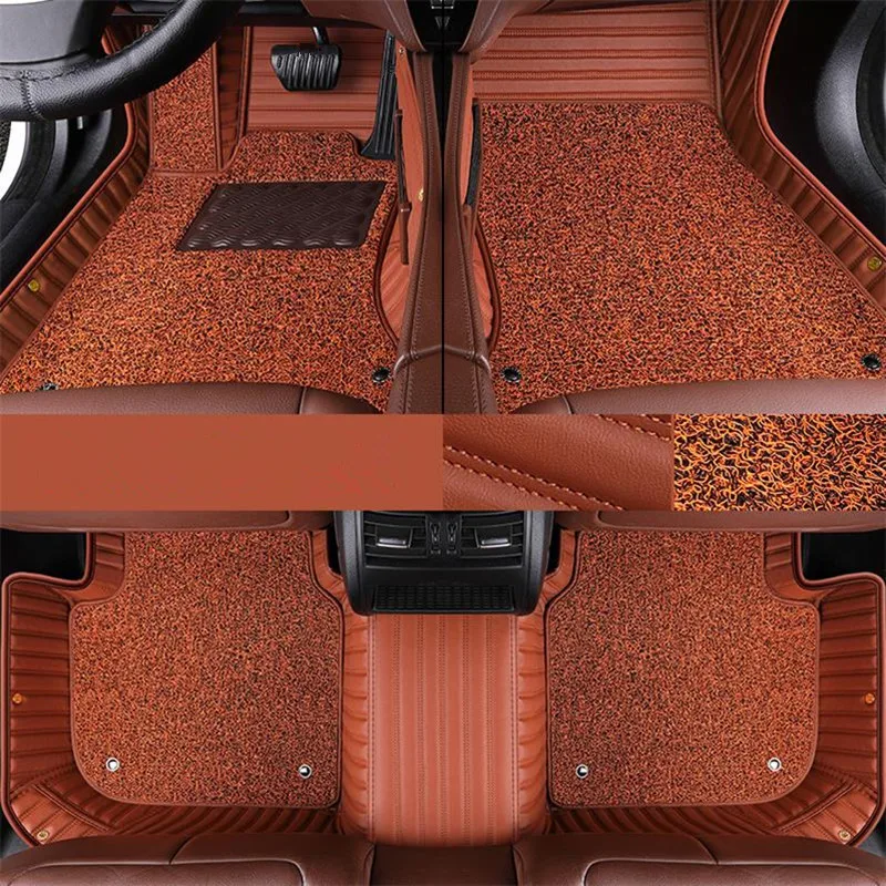 

Высокое качество! Специальные автомобильные коврики на заказ для Mercedes Benz S 680 Maybach W223 2024-2021, двухслойные коврики для S680 2022