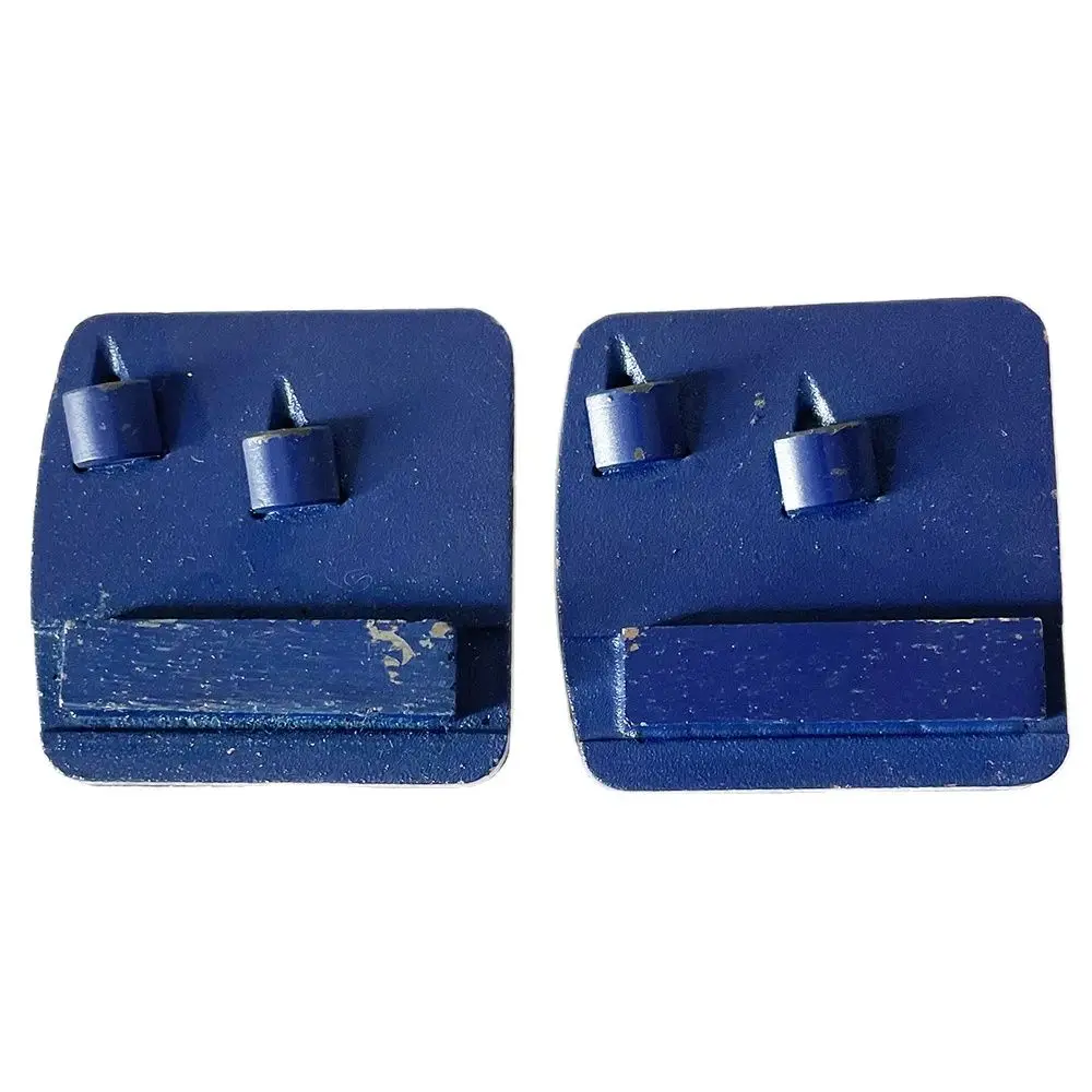 

12Pcs Scanmaskin Lock Diamond Grinding Block PCD Grinding Pad With Two 1/4 Bar PCD For Polishing Concrete Terrazzo Floor