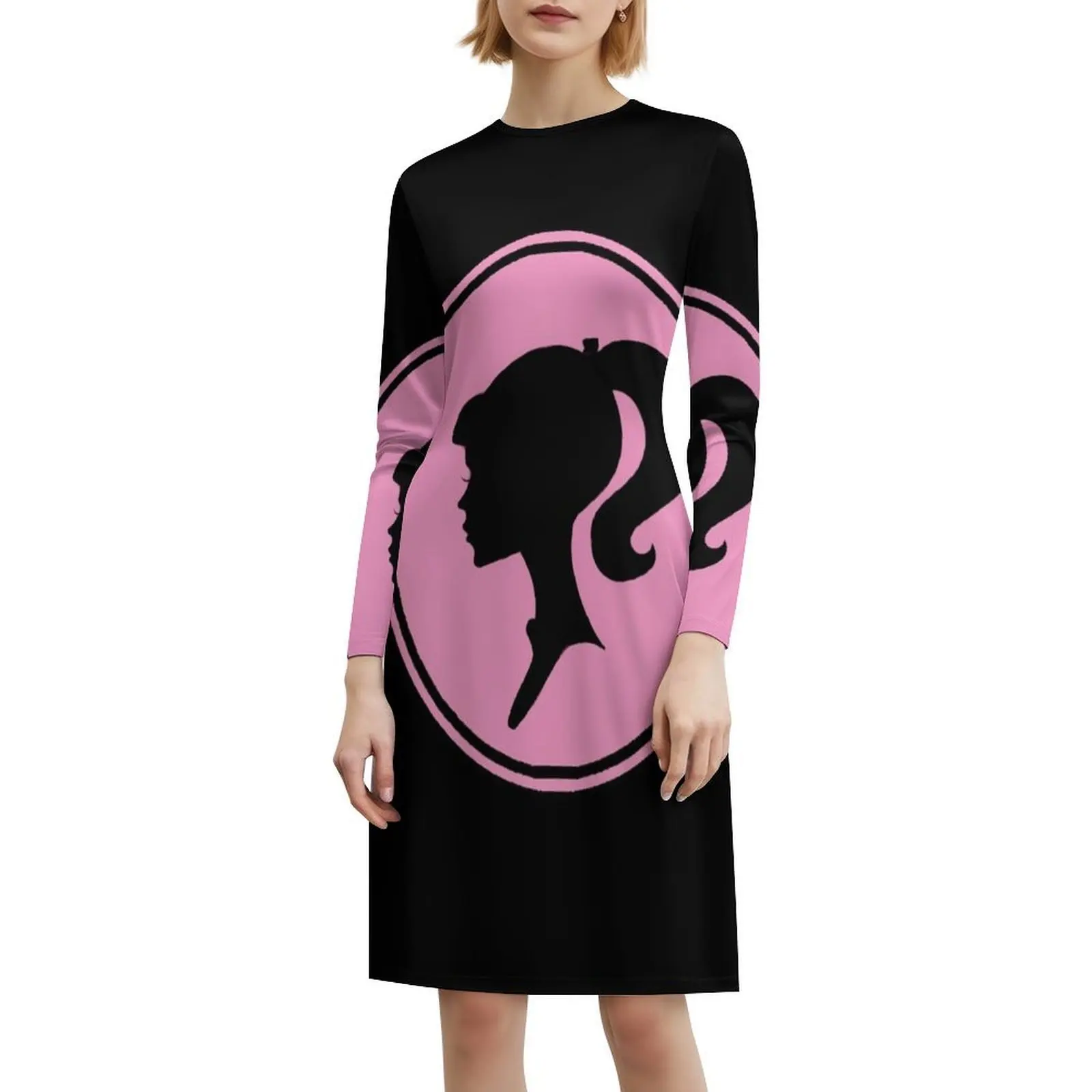 أفضل تصميم مخصص مناسب لبطانية دبوس زر قناع الكورية نمط فستان كاجوال للنساء فساتين مكتب سيدة يومية بسيطة الهاتف