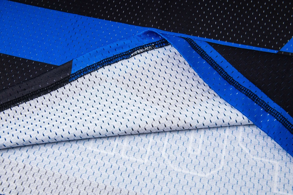 خليط شعار الأزرق الأبيض مارتين روز الخامس الرقبة شبكة الفانيلة المحملة الرجال النساء للجنسين المتضخم تي شيرت بلايز