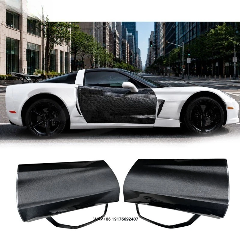 C6 OEM Carbon Fiber Doors, Suitable for 2005-2013 Corvette C6. Wholesale Supplier.
