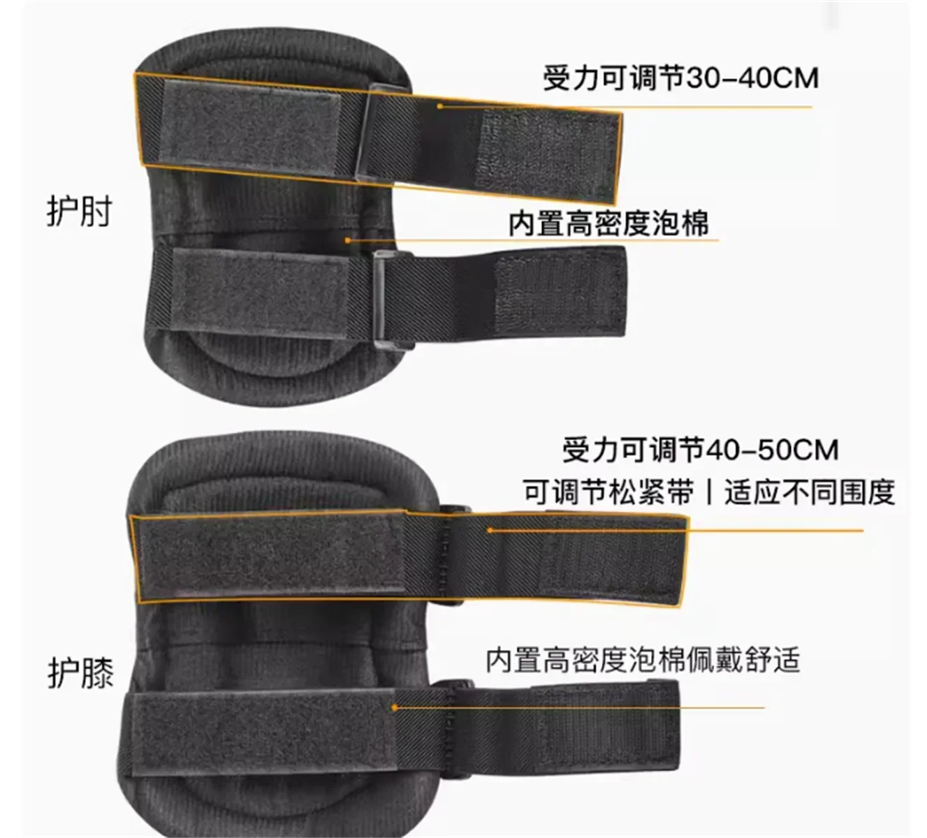 Proteção tática de joelho e cotovelo conjunto de equipamentos de proteção camuflada de 4 peças para ciclismo esportivo, anti-queda e resistente ao desgaste