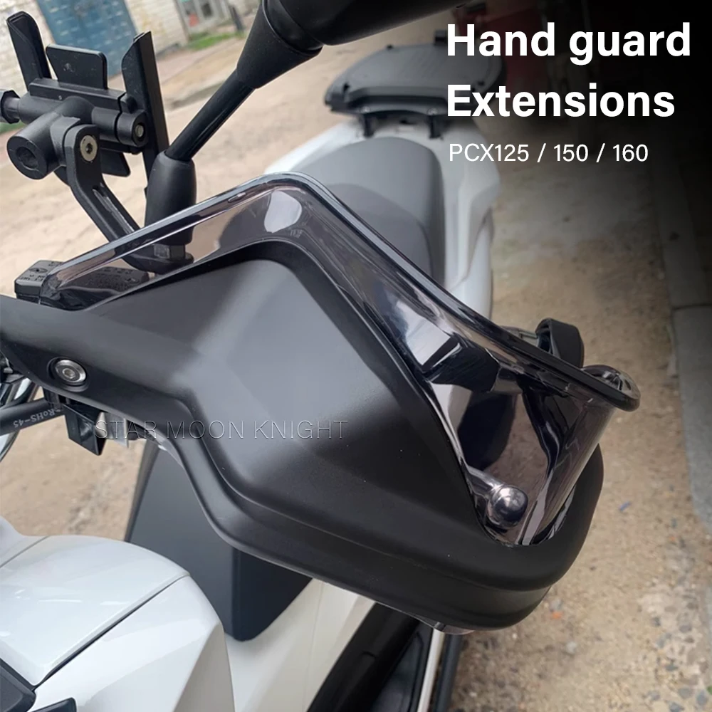 

HandGuard Extensions For Honda PCX125 PCX 160 PCX160 PCX150 Scooters Accessories Hand Guards Wind Kit