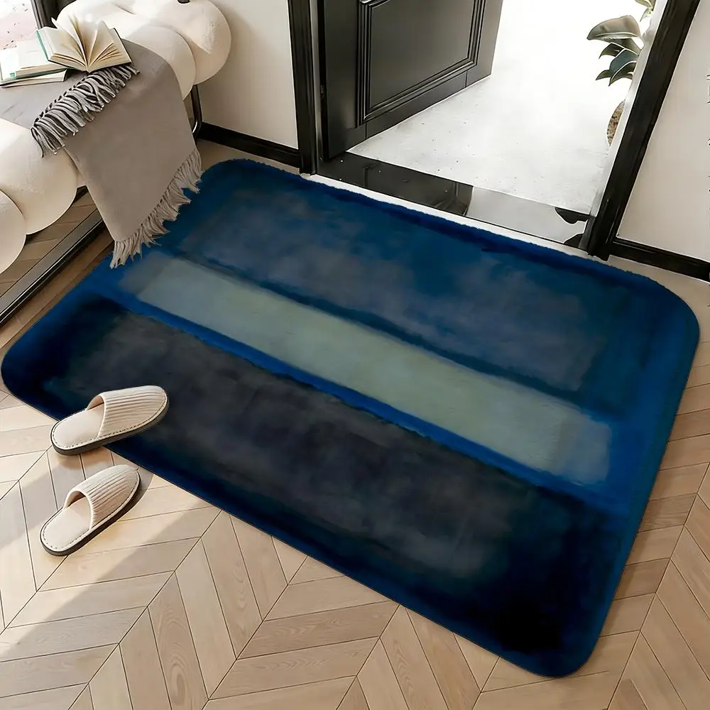 Soft Absorbent Non-Slip Rug Artist Mark Rothko Floor Mat Home Decor Doormat Bedroom Floor Mat Shower Carpet