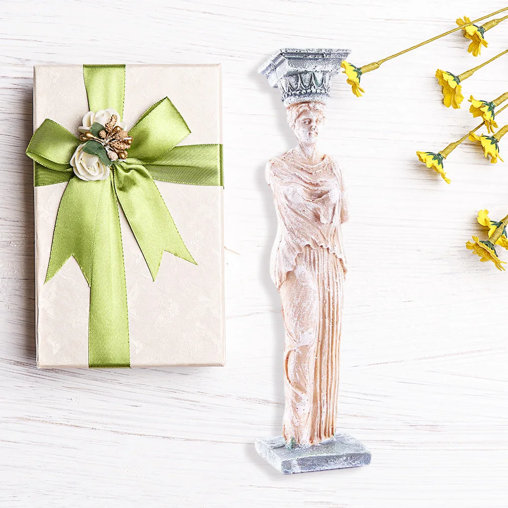 

2Pcs Realistic Goddess Statue for Fish Tank Decoration Stylish Aquarium Ornament Resin Landscape Decor Safe for Fish