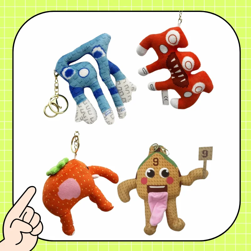 اللعب الساخنة سرقة الدماغ لطيف ألعاب من نسيج مخملي رقم 9 67 ألعاب من نسيج مخملي لعبة Plushies قلادة 10 سنتيمتر + محشوة الدمى أنيمي هدايا عيد الميلاد سحرية