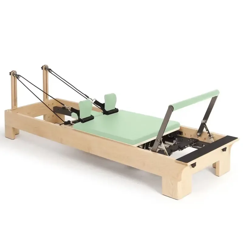 Multifunctional Commercial Studio Inside Footbar Canada Maple Wood Pilates Reformer Balance Training Machine Home Pilates