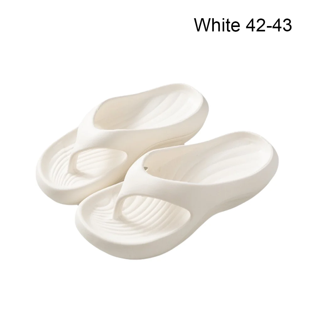 

Lightweight Anti Slip Flip Flops Breathable Thick Sole Sandals Comfortable Waterproof Elevator Shoes for hotel outdoor wear
