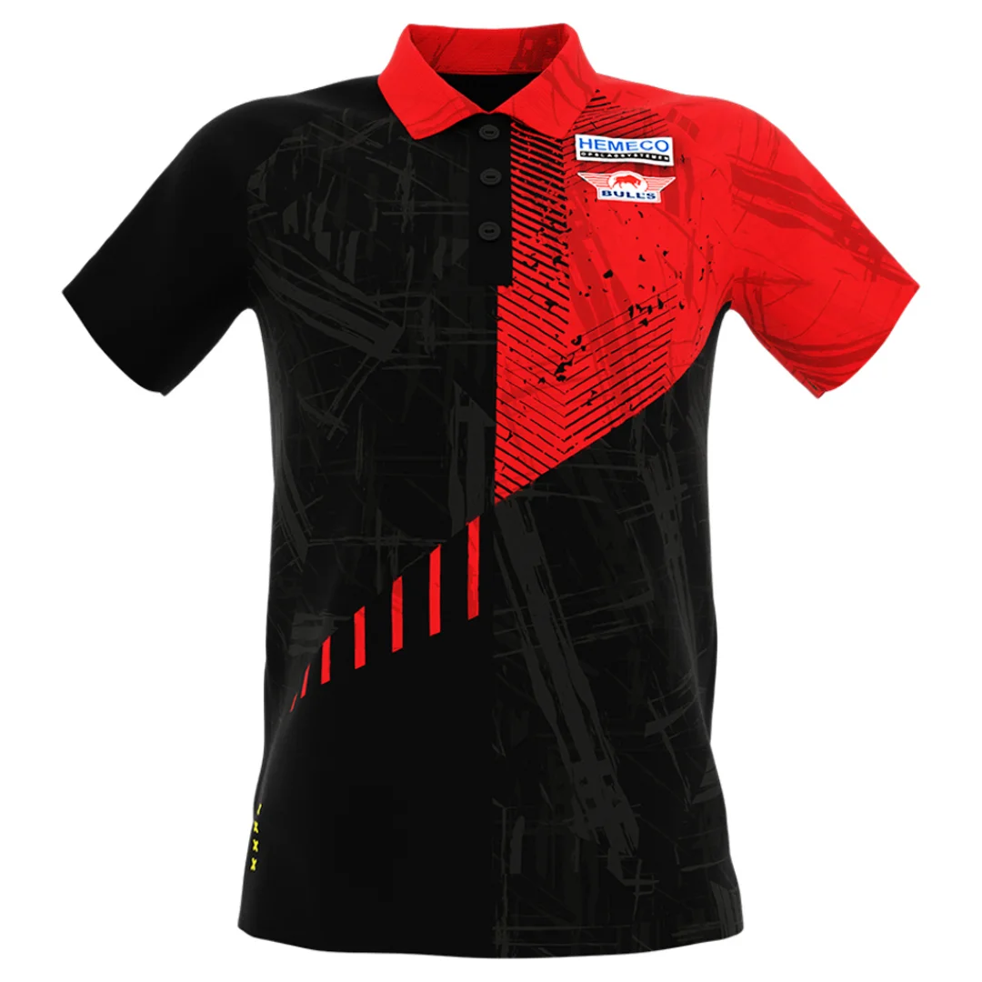 Bull’s Kim Huybrechts Match Shirt Darts shirt Sports Dry Quickly Men's T-Shirt Children's Clothing Tee Top Y2k Woman