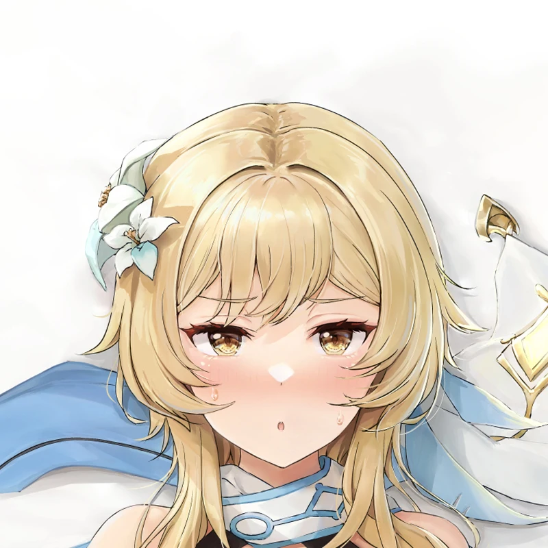 

Anime Dakimakura Pillow Case Lumine Sexy and Busty Beautiful Girl Double-Sided Halloween